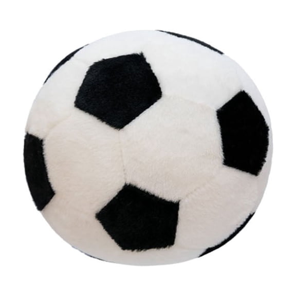Shipiny 8.7x8.7 Inch Soccer Plush Toy, Soft Football Shaped Pillow Doll for Canadian and Mexican Fans, Cuddly Stuffed Animal for Sports Lovers, C