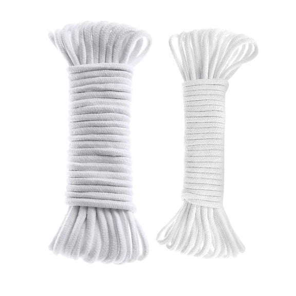 Shipiny Automatic Watering Cotton Rope for DIY Plant Automatic Watering Device, Self-Watering Cord for African Violet, Potted Plants, Home Garden and Balcony, C