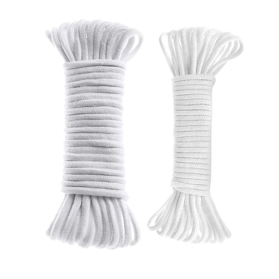 Shipiny Automatic Watering Cotton Rope for DIY Plant Automatic Watering Device, Self-Watering Cord for African Violet, Potted Plants, Home Garden and Balcony, D