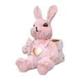thumbnail image 1 of Shipiny Easter Style Backpack Cute Resin Ornament, Lovely Home Desktop Crafts Decor, Exquisite Small Statue for Table, Living Room and Easter Decoration, Pink, 1 of 6