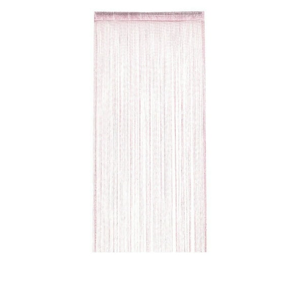 Shipiny Flat Silve-r Thread Beaded Curtain A Tassel Partition Curtain for Bedrooms Entryways and Living Rooms Suitable for Everyday or Festive Decoration, Household Supplies, Home Essentials, Pink