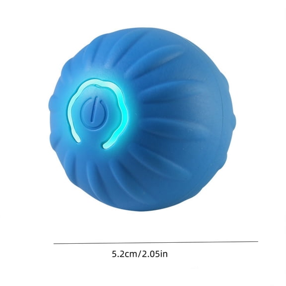 Shipiny Interactive Shaky Vibrating Dog Toy, USB Rechargeable Automatic Moving Pet Toy, Fun Shake Toy for Dogs to Relieve Boredom and Anxiety, Indoor Play for Puppy and Dogs, Blue