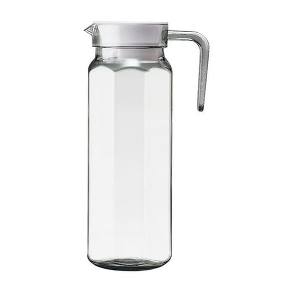Shipiny Large Capacity Plastic Water Kettle, Multi-Use Tea Pot for Restaurants, Bars and Hotels, Convenient Milk Jug and Beverage Container for Home and Commercial Use, Clear