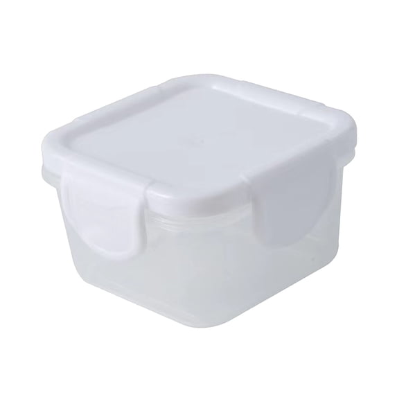 Shipiny Mini Food Storage Containers, Leakproof Lids, Condiment Sauce Containers, Mini Freezer Storage Containers Airtight Containers, Dishwasher Freezer and Microwave Safe, White