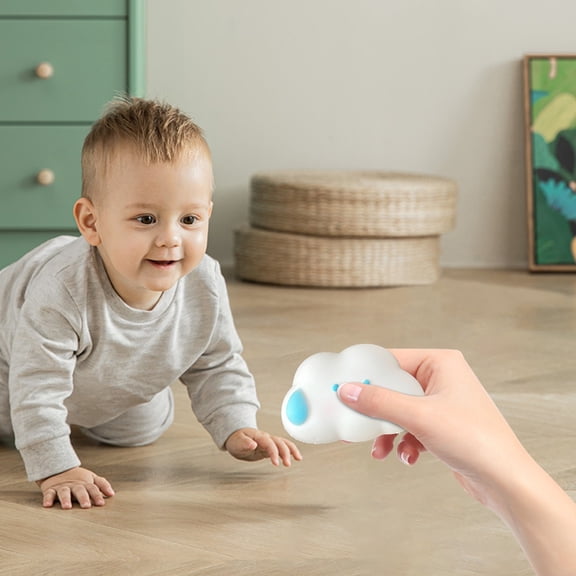 Shipiny Moist And Soft Slow Cloud-shaped Pillow, High Elasticity Comfortable Cushion For Neck Support And Deep Sleep, Skin-friendly Material For Home Bedroom Using, As Shown