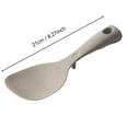 thumbnail image 1 of Shipiny Silicone Rice Paddle Non-Stick Standing Rice Spoon, Heat Resistant with Ergonomic Handle, Kitchen Utensil for Rice Cooker and Daily Use, Gray, 1 of 2