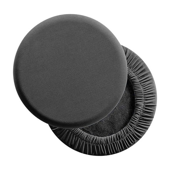 Shipiny Solid Color Elastic Milk Silk Stool Cover, Stretchable Bar Lift Chair Cover, Soft Versatile Cover to Upgrade Home Office Bar Space, Dark Gray