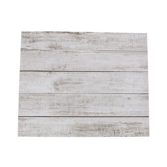 Shiplap Paper Placemats - Party Supplies - 25 Pieces