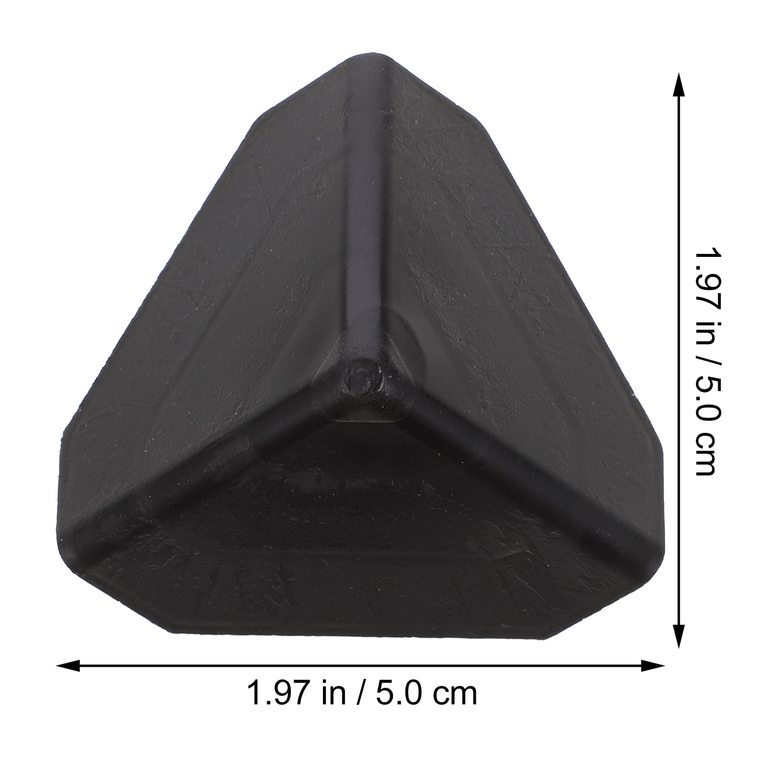 Soimiss 200Pcs Black Plastic Shipping Box Corner Protectors for Carton Cabinet Furniture