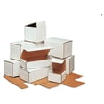 thumbnail image 1 of Shipping Boxes - 5x4x2" Mailers - White Foldable Corrugated Cardboard Packaging for Mailing, Moving, Storage, and Organizing - Strong Lightweight Foldable (Bulk 200 Pack), 1 of 2