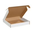 Shipping Boxes Flat 12"L X 12"W X 2"H , 50Pack Corrugated Cardboard