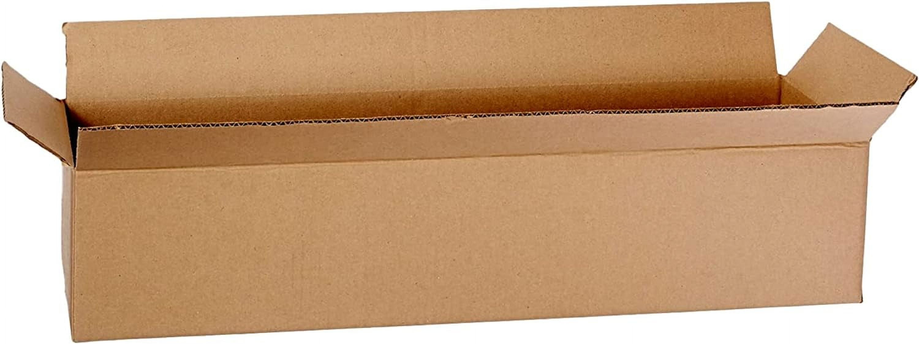 Shipping Boxes Medium 30"L X 6"W X 6"H, 25Pack Corrugated Cardboard