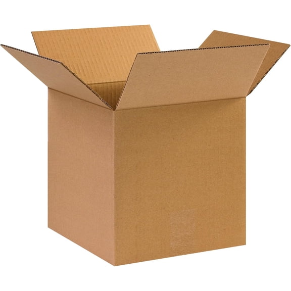 Shipping Boxes Small 10"L x 10"W x 10"H 25-Pack, Cardboard Box for Shipping, Moving, Mailing, Packing, Packaging and Storage