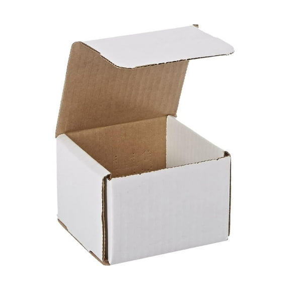 Shipping Boxes Small 4"L x 4"W x 3"H, 50-Pack | Corrugated Cardboard Box for Packing, Moving and Storage 4x4x3 443