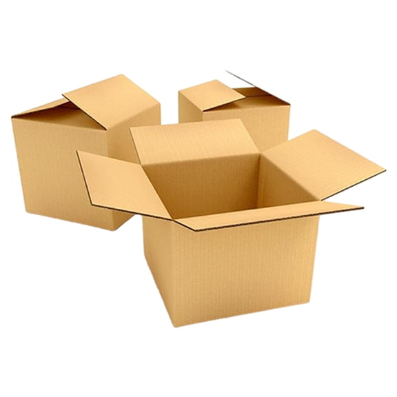 Shipping Cardboard Box 9.1 x 5.1 x 3.1 in, Corrugated Packaging Carton for Small Business Mailing, Moving and Gift Packing, Kraft Brown Parcel Box for Easter Gifts and Storage, 1pc A