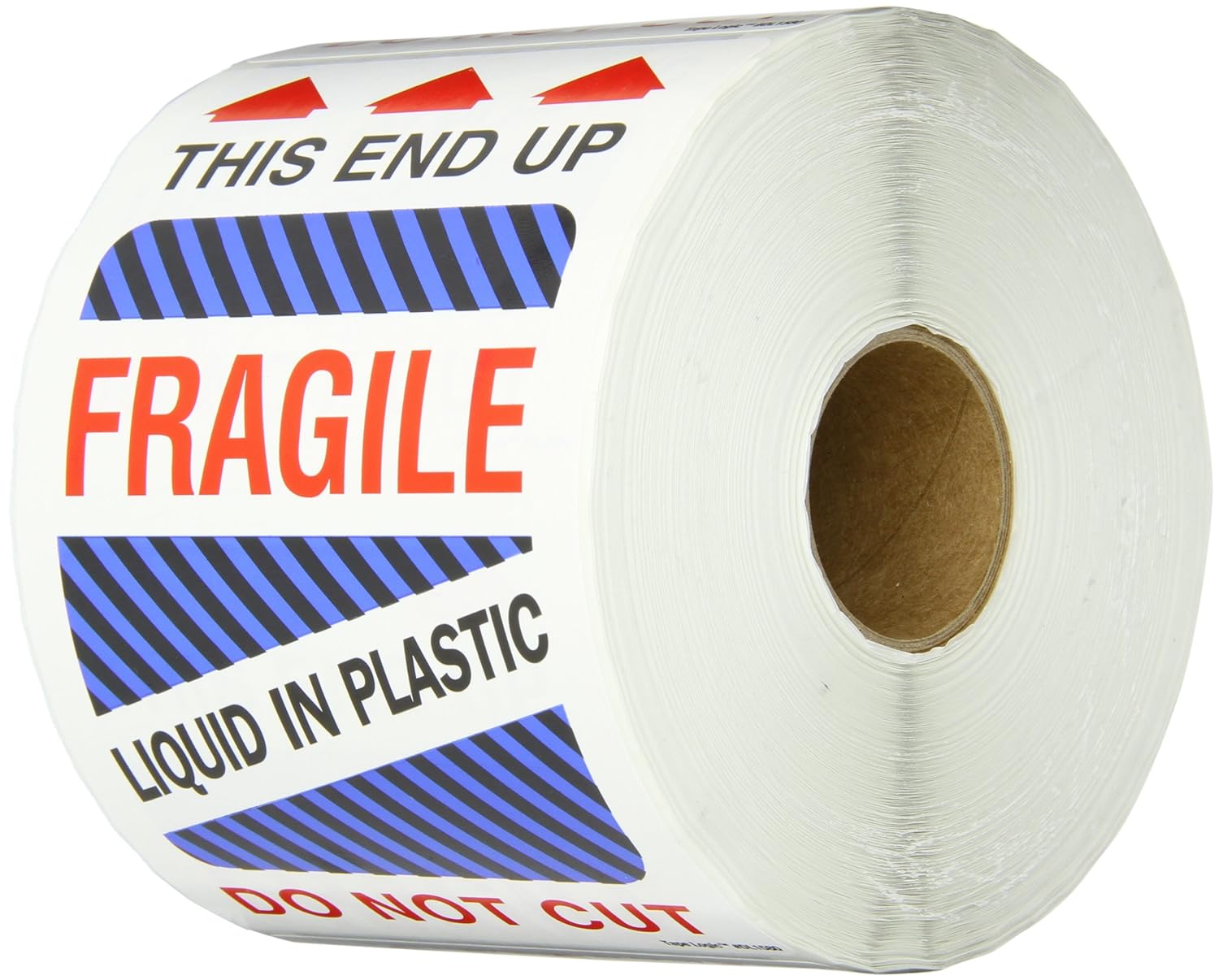 Shipping & Handling Label, Legend"This END UP Fragile Liquid In