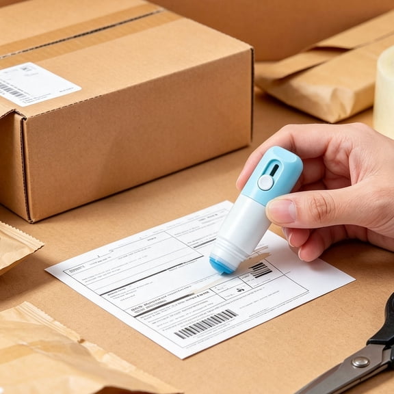 Shipping Label Privacy Marker, Address Concealer for Packages, Mail Labels, Receipts, Home Office, Moving and Personal Information Protection