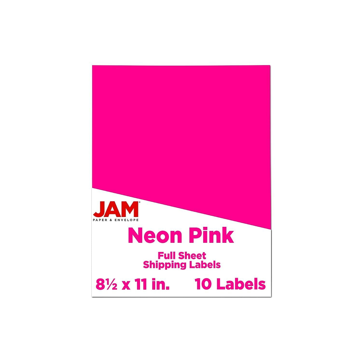 Shipping Labels Full Page 8 1 2 X 11 Sticker Paper Neon Pink 337628614 shipping-labels-full-page-8-1-2-x-11-sticker-paper-neon-pink-337628614