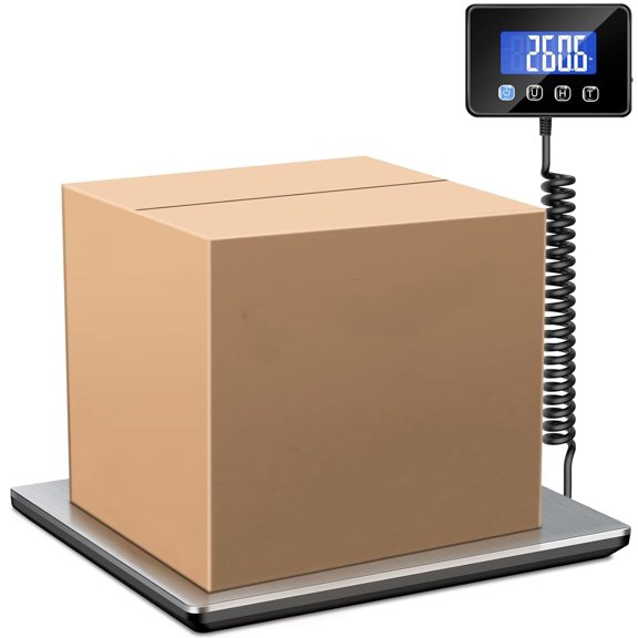 Shipping Scale, Heavy Duty Digital Postal Scale for Packages, High Accurate Postage Scale for Small Business, Luggage, Home Use, Battery & Charging Cable Include