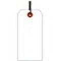 Shipping Tag, Hvy. Wt., WHITE Sz #5, Box of 1000, Wired