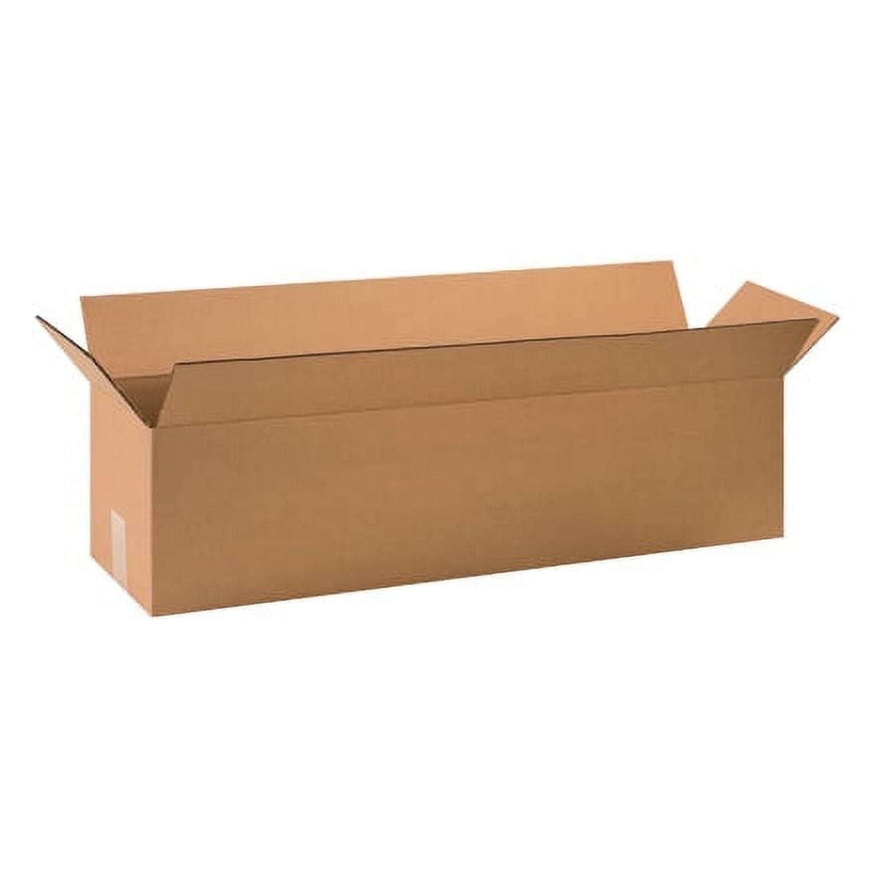 Eco-Friendly Long Corrugated Storage Box, 39" Kraft