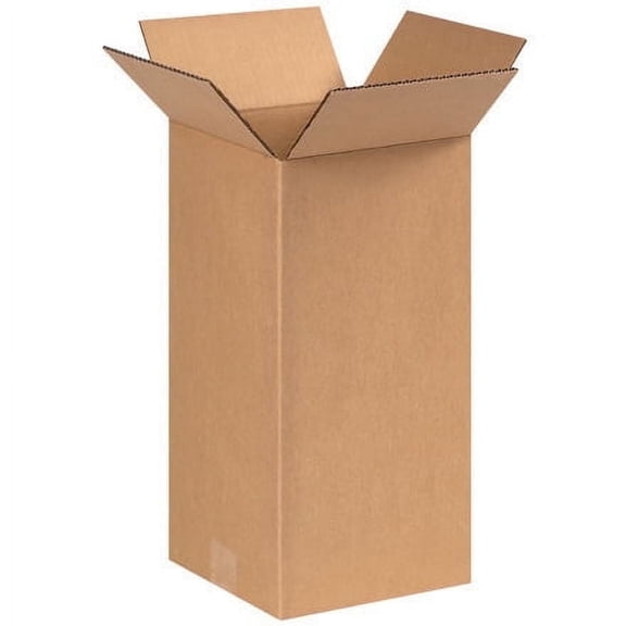 8x8x16" SHIPPING BOXES STRONG CORRUGATED TALL SHIPPING BOXES STRONG 32, 25/pk
