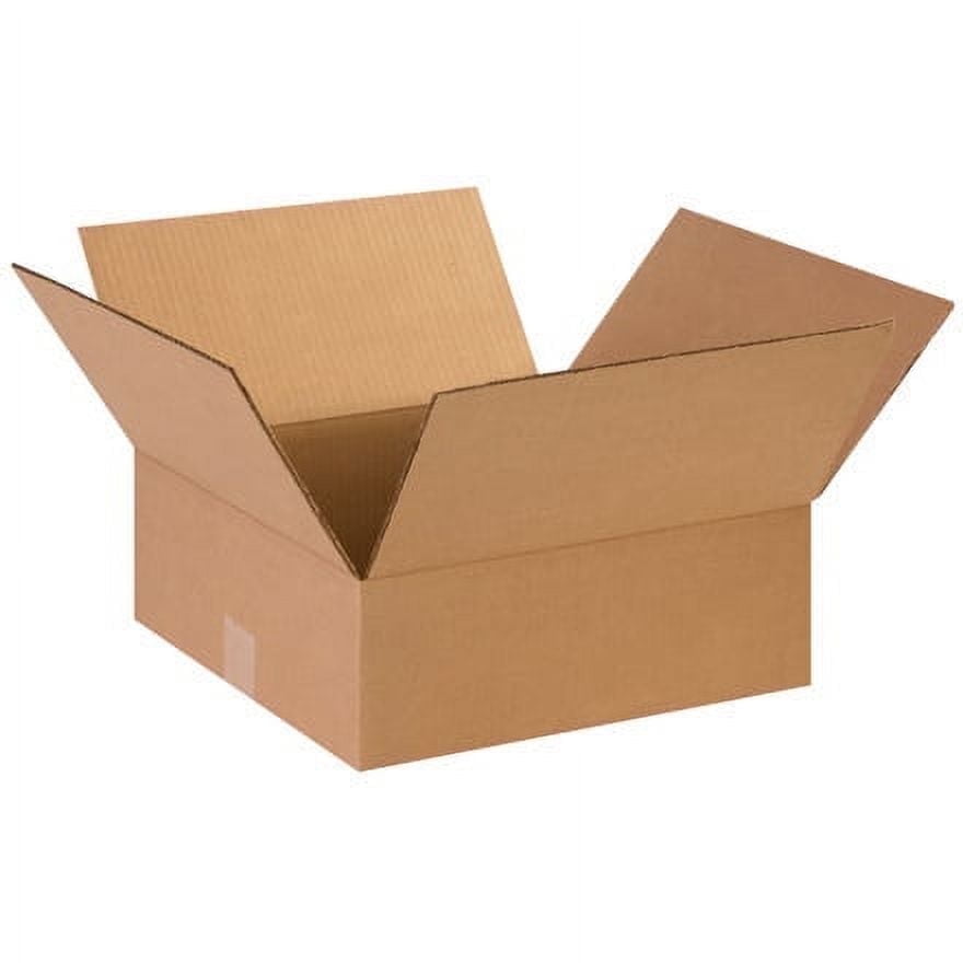 25-Pack Of 12"x5"x5" Cardboard Shipping Boxes - Heavy Duty Corrugated Moving Boxes