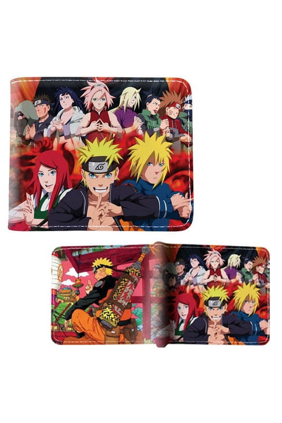 Shippuden Main Characters - Naruto 4x5" Bi-Fold Wallet