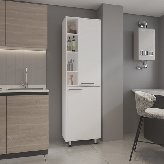 Shiprock Pantry Cabinet, Kitchen, White