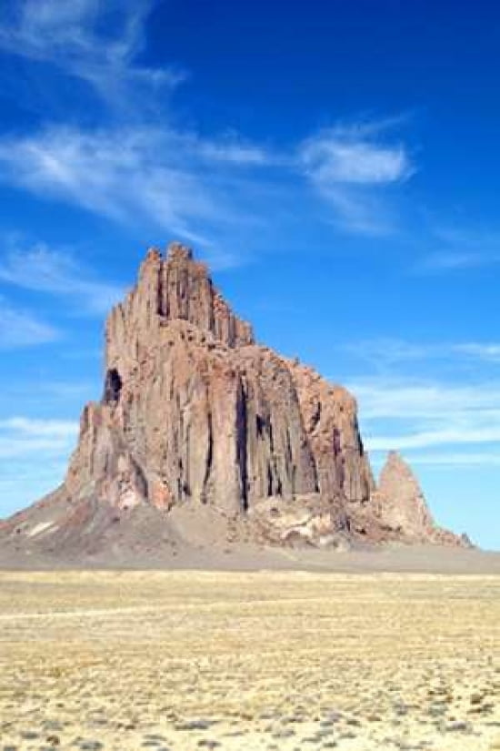 Shiprock Portrait Canvas Art - Douglas Taylor (24 x 36)