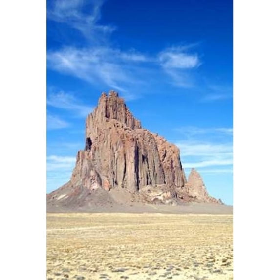 Shiprock Portrait Poster Print by Douglas Taylor