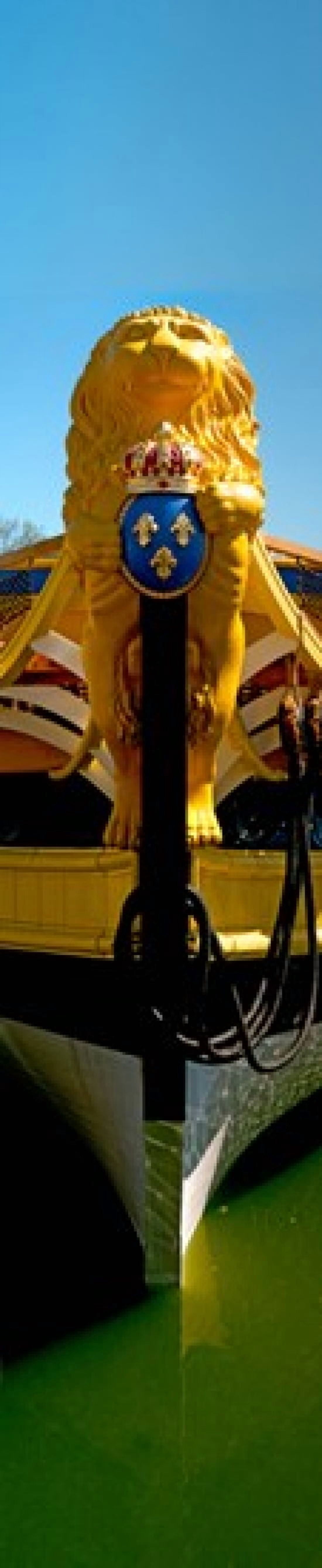 Ships Figurehead of the Count of La Fayette Rochefort Charente-Maritime Poitou-Charentes France Canvas Art - Panoramic Images (24 x 5)