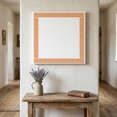 thumbnail image 1 of Ships Next Day Canvas Wall Art 10"x10", Orange Geometric Wood Framed Canvas Print Painting, Modern Key Greek Design Abstract Art Ready to Hang Small Picture Wall Decor for Home Kitchen Nursery Office, 1 of 9