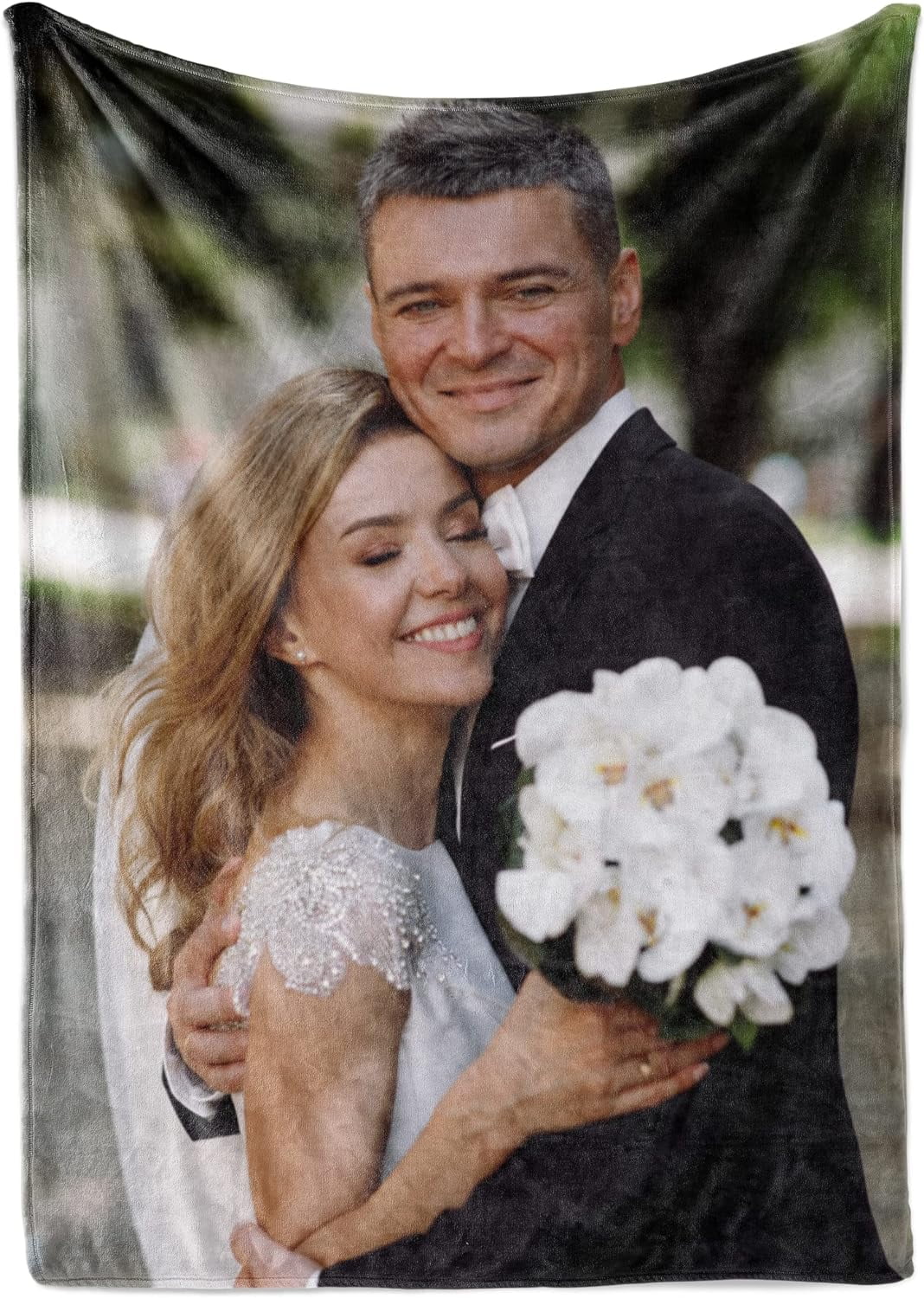 Ships Next Day, Custom Blanket with Picture - Printed in USA, Personalized Photo Blanket (Fleece – 50x60) Blankets