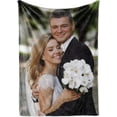 thumbnail image 1 of Ships Next Day, Custom Blanket with Picture - Printed in USA, Personalized Photo Blanket (Fleece – 50x60) Blankets, 1 of 5