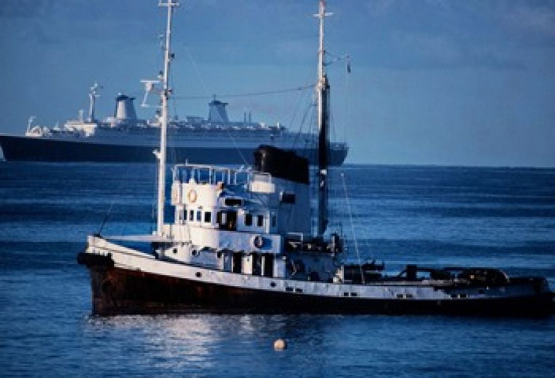 Ships in the sea USA Canvas Art - Panoramic Images (36 x 25)