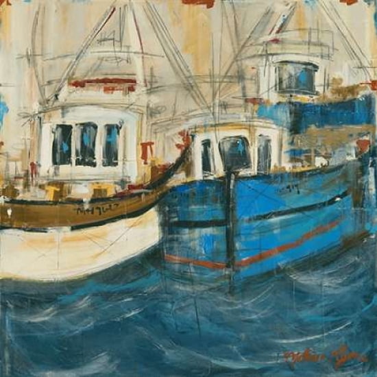 Shipwrecked Canvas Art - Melissa Lyons (24 x 24)