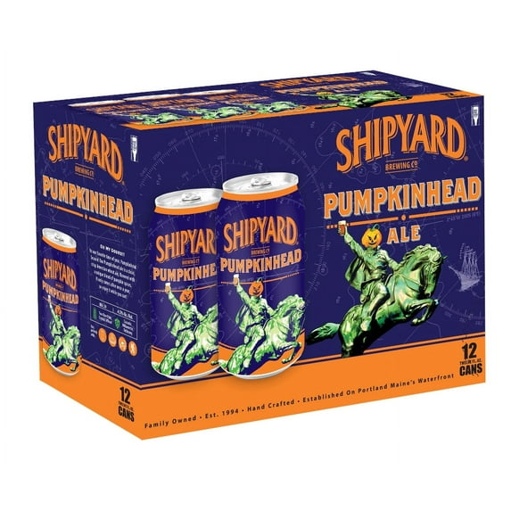 Shipyard Brewing Seasonal Pumpkinhead Ale, 12 pack, 12 fl oz cans