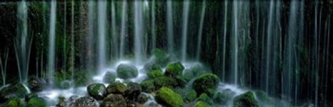 Shiraito Falls Japan Canvas Art - Panoramic Images (38 x 12)