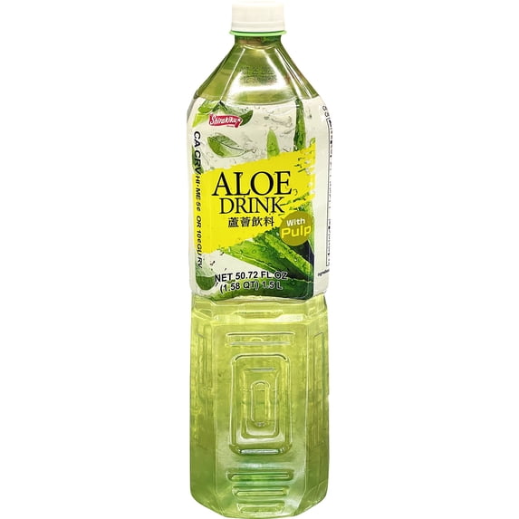 Shirakiku Aloe Soft Drink with Pulp