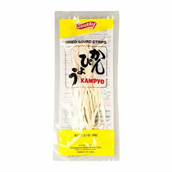 Shirakiku Dried Gourd Strips Kampyo - 0.7oz (Pack of 6) | INTERCART INC