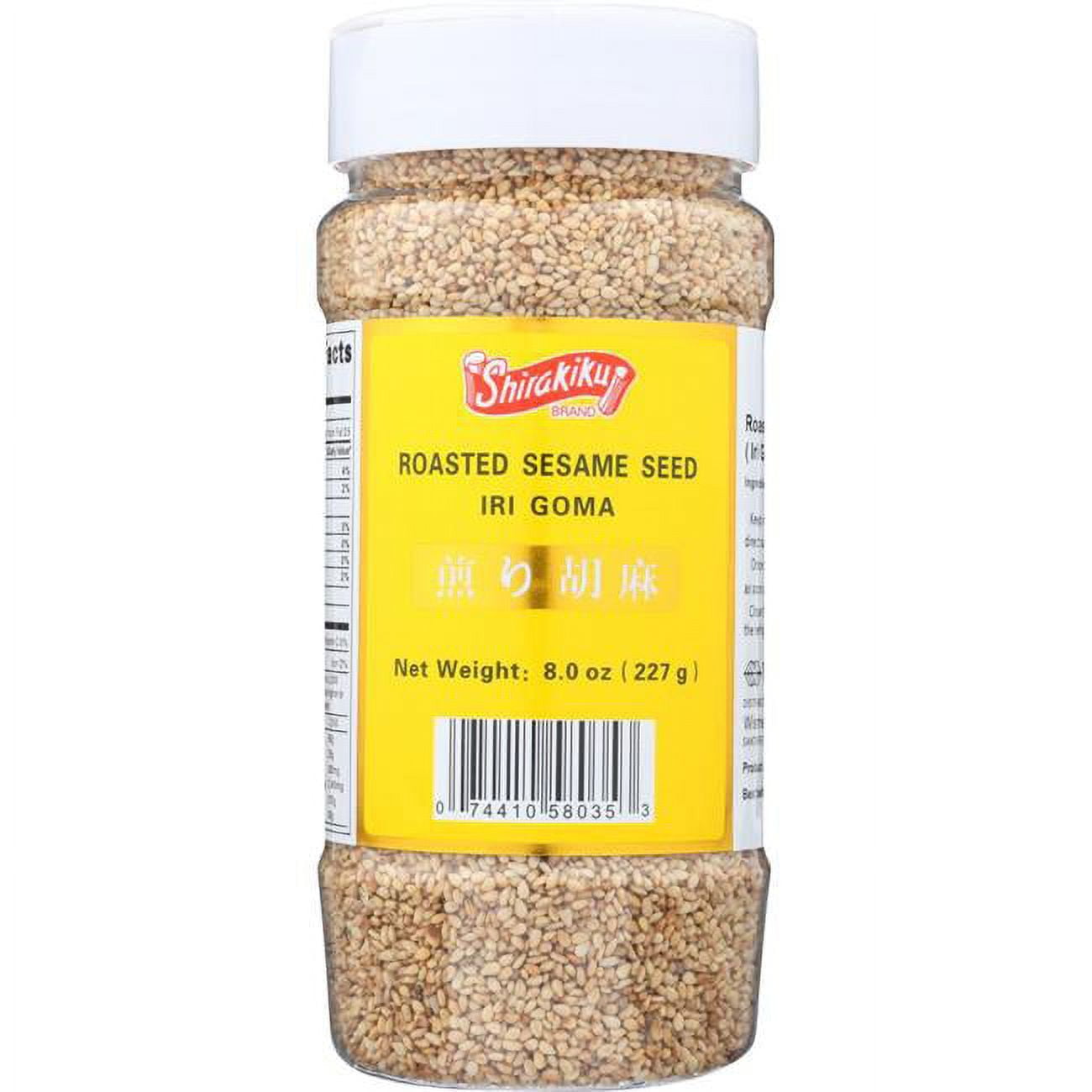 Shirakiku KHFM00210641 Roasted Sesame Seeds Iri Goma, 8