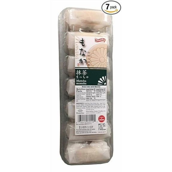 Shirakiku Monaka 7.4 oz per Pack (Matcha (Green Tea))
