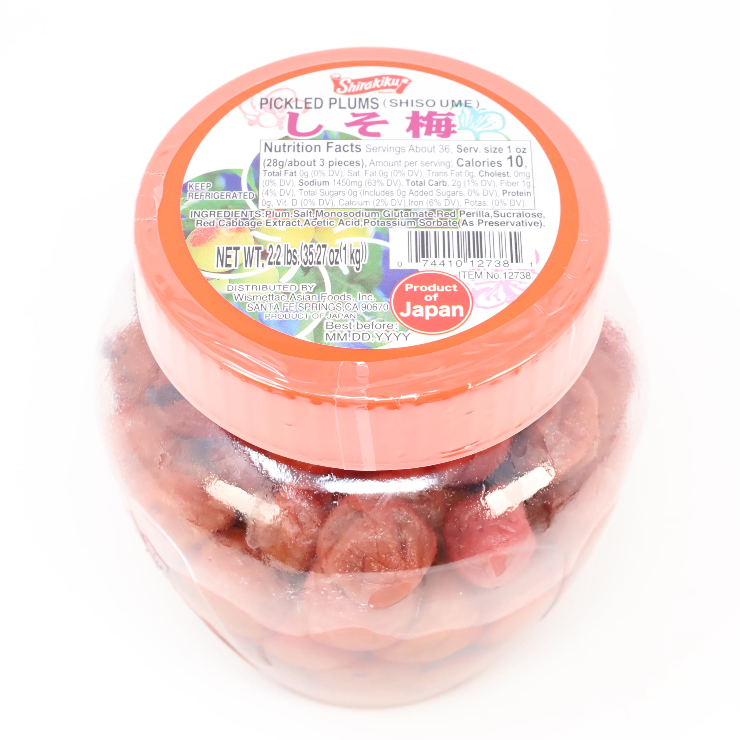Shirakiku Umeboshi Shiso Ume In Jar 35.27oz/1kg - Walmart.com Shirakiku Umeboshi Shiso Ume In Jar 35.27oz/1kg - Walmart.com