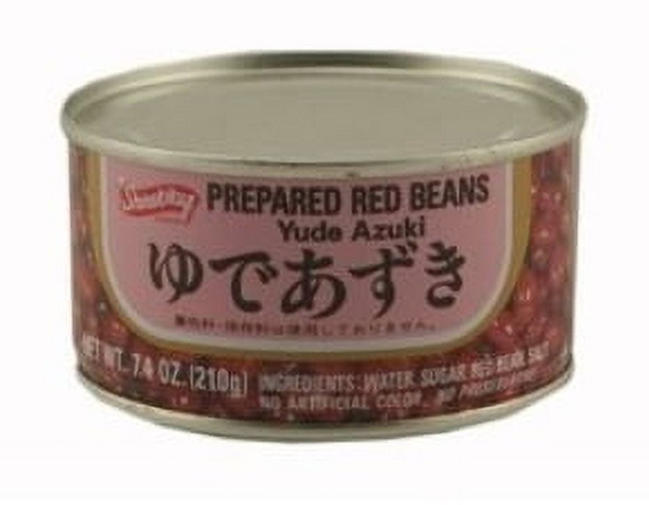 Shirakiku Yude Azuki (Prepared Red Beans w/ Sugar) 7.4oz - Walmart  