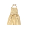 thumbnail image 1 of Shiraleah Gina Yellow And White Check Print Apron, 1 of 2