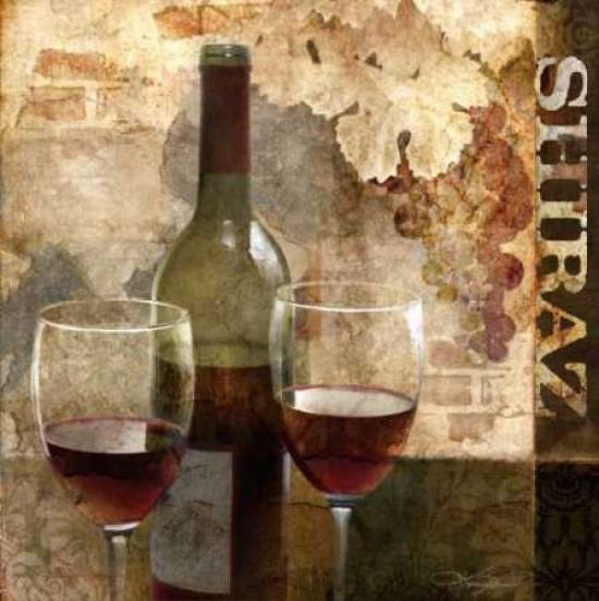 Shiraz Canvas Art - Keith Mallett (24 x 24)