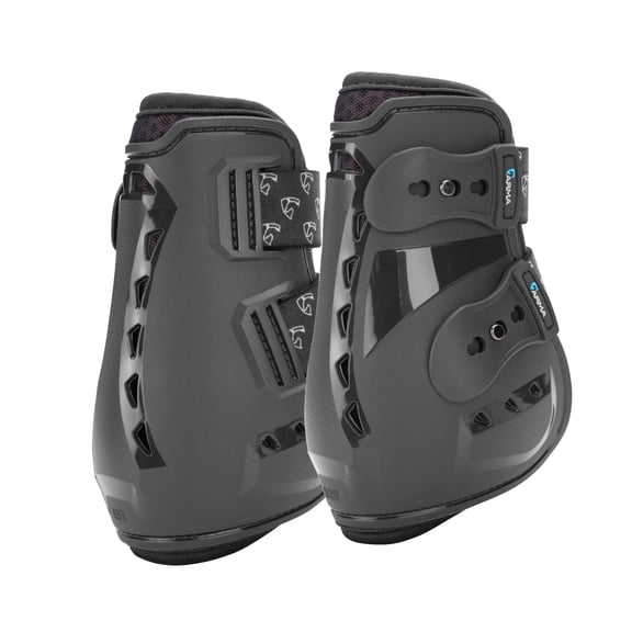 Shires ARMA Carbon Pro Fetlock Boots - Lightweight Impact Protection for Performance Horses Black / Full
