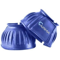 Shires Arma Overreach Bell Boots: Protect Your Horse's Hooves in StyleRoyal Blue / X-Full