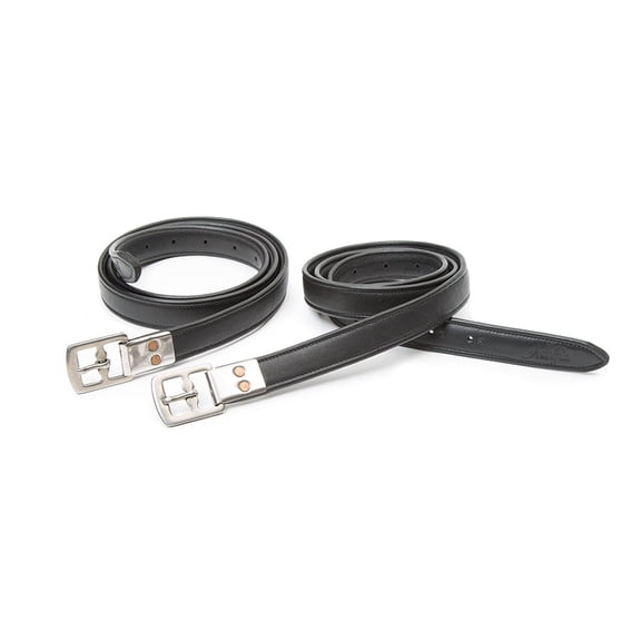 Shires Adelfia Grand Prix Stirrup Leathers, 1" x 54", Australian Nut